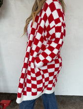 Load image into Gallery viewer, Check Cloud Cardigan