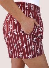 Load image into Gallery viewer, Bow Boxers - Maroon