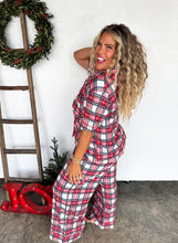 Load image into Gallery viewer, Christmas Luxe PJ’s - Plaid