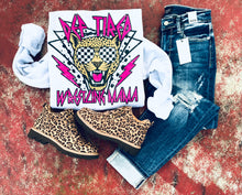 Load image into Gallery viewer, Def Tired Wrestling Mama Crew or Tee