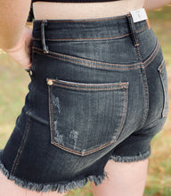 Load image into Gallery viewer, Black Beauty Tummy Control Judy Blue Shorts
