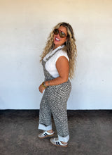 Load image into Gallery viewer, *PreOrder* Dahlia Cheetah Overalls - ETA Ship 2/15*
