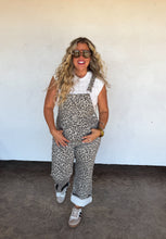 Load image into Gallery viewer, *PreOrder* Dahlia Cheetah Overalls - ETA Ship 2/15*