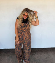 Load image into Gallery viewer, Karli Cheetah Overalls