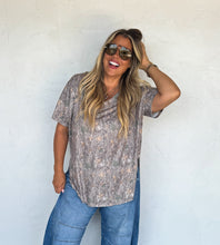 Load image into Gallery viewer, Joey V Neck Camo Tee