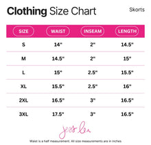 Load image into Gallery viewer, Orange Voyage Stripped Skort