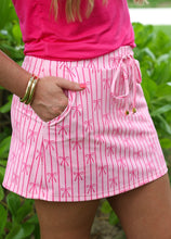Load image into Gallery viewer, Bow Stripe Skort