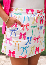 Load image into Gallery viewer, Midnight Bow Neon Pastel Skort