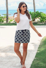 Load image into Gallery viewer, Bow Chic Checkered Skort