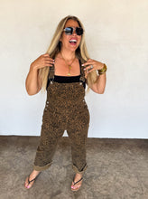Load image into Gallery viewer, Dahlia Cheetah Overalls