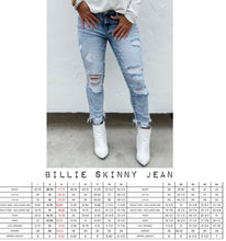 Load image into Gallery viewer, Billie Distressed Skinny Jean