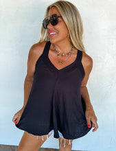 Load image into Gallery viewer, Kingsley Black Tank