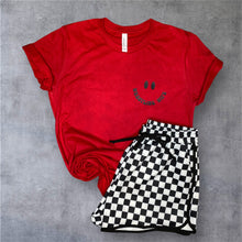 Load image into Gallery viewer, Somebody’s Loud Wrestling Wife Crew or Tee