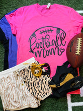 Load image into Gallery viewer, Football Mom Crew Neck Tee {13 Colors}