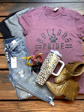 Load image into Gallery viewer, Bulldog Pride Crew Neck Tee {5 Colors}
