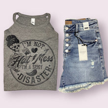 Load image into Gallery viewer, Spicy Disaster Rocker Tank