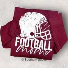 Load image into Gallery viewer, Football Mom Kangaroo Pocket Crew *Assorted Colors*