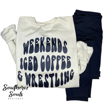 Load image into Gallery viewer, Iced Coffee Wrestling Crew Neck *Front & Back Design*