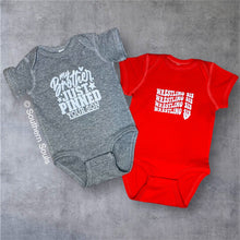 Load image into Gallery viewer, Wrestling Sis or Brother Onesies *Assorted Color Options*