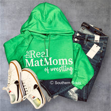 Load image into Gallery viewer, The Real MatMoms Of Wrestling Hoodie *Assorted Color Options*