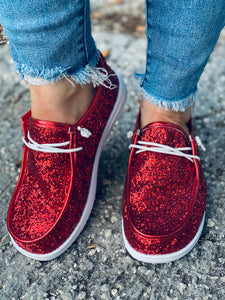 Corky’s Red Sneakers