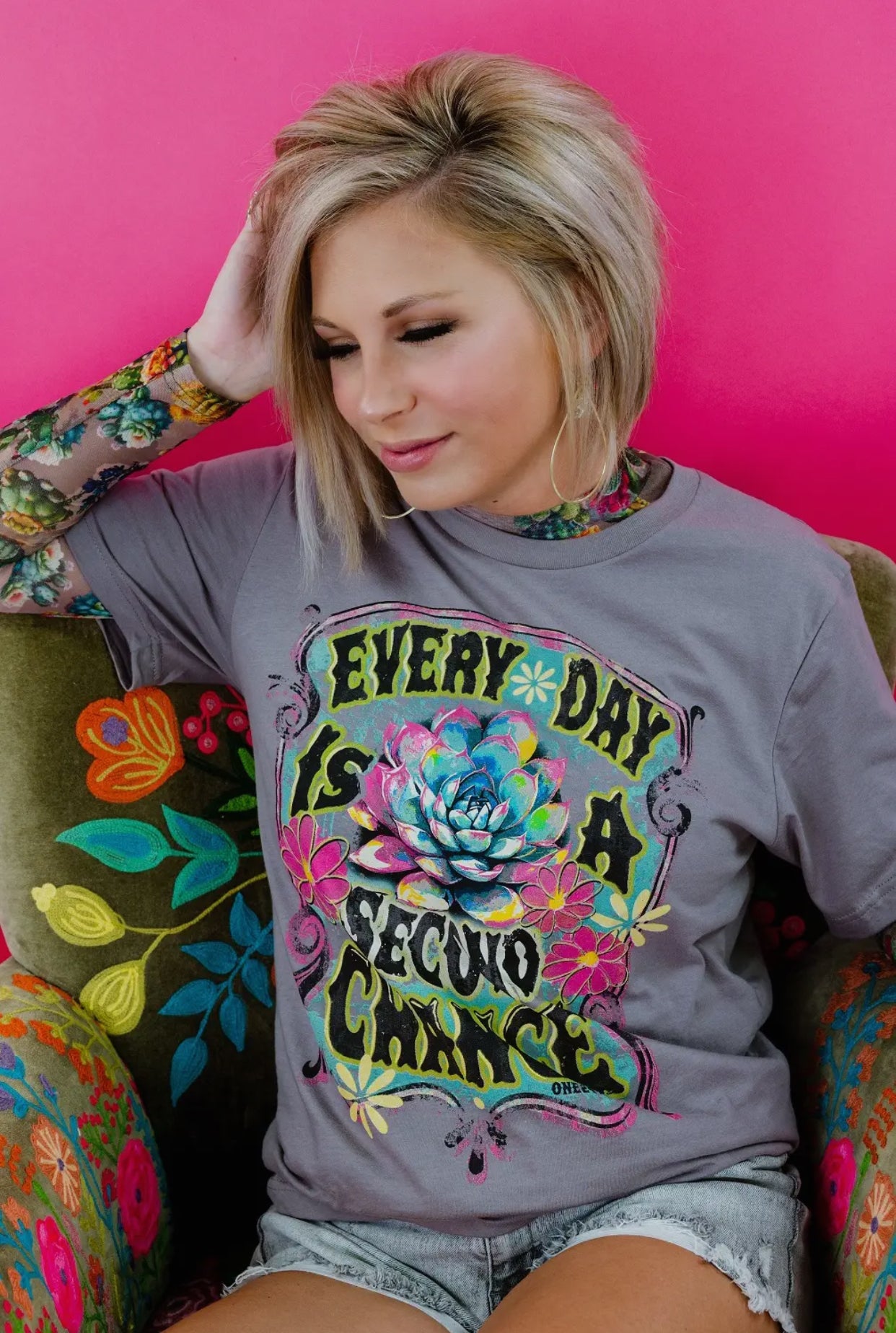 Everyday Is A Second Chance Crew Neck Tee