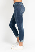 Load image into Gallery viewer, Cuff Trend Judy Blue Denim
