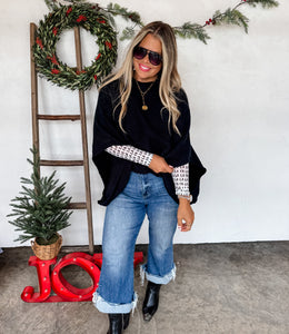 Christmas Meg Pullover Poncho *PreOrder ETA Ship 10/30*