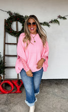Load image into Gallery viewer, Mesh It Up Pink &amp; Red Bows *PreOrder ETA Ship 10/30*
