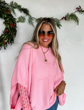 Load image into Gallery viewer, Christmas Meg Pullover Poncho *PreOrder ETA Ship 10/30*
