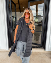 Load image into Gallery viewer, Kendall Long Puffer Vest *PreOrder ETA Ship 11/5*
