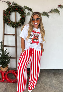 Vertical Vibes Pants - Red *PreOrder ETA Ship 11/5*