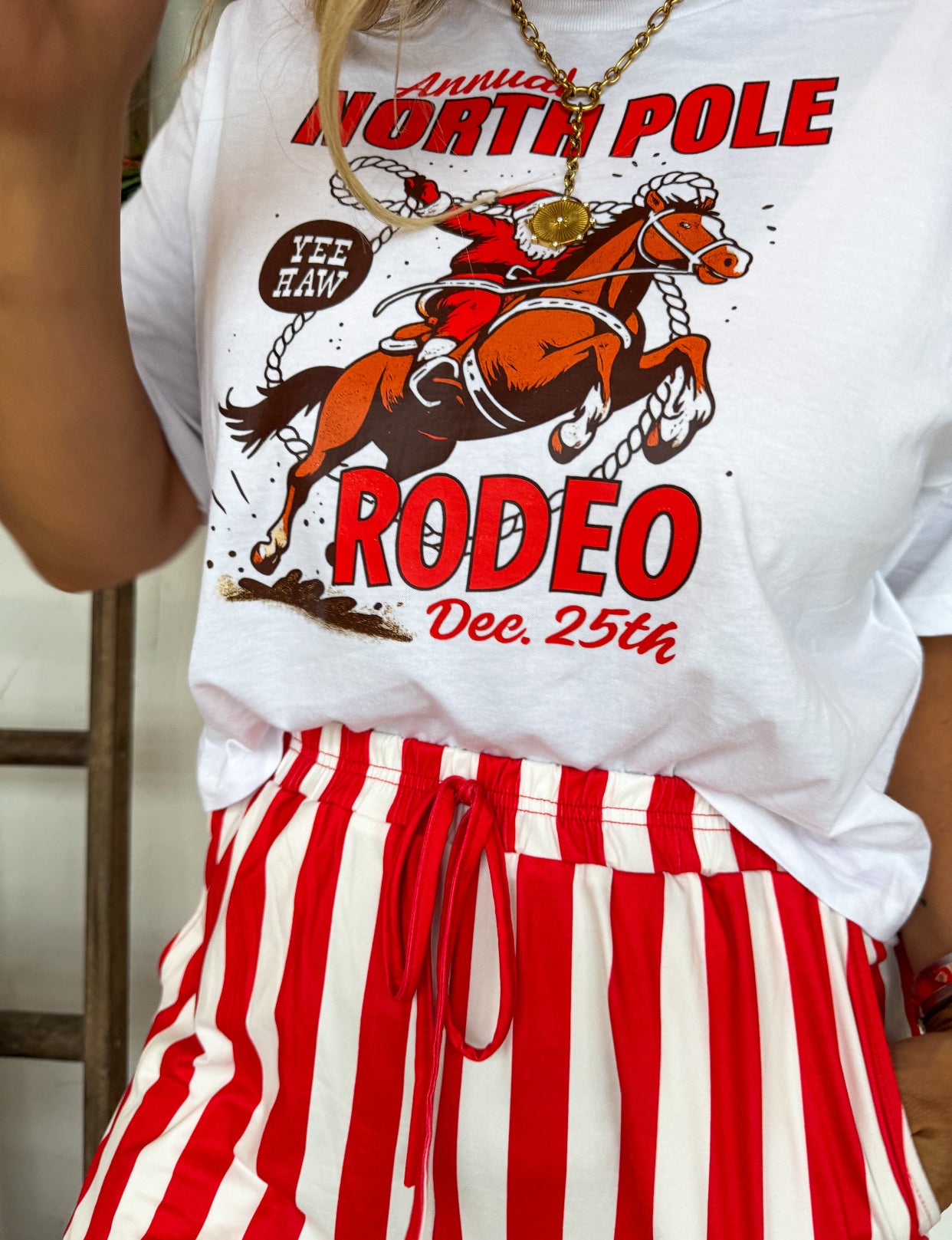 North Pole Rodeo Tee *10 Day Turn around Time*