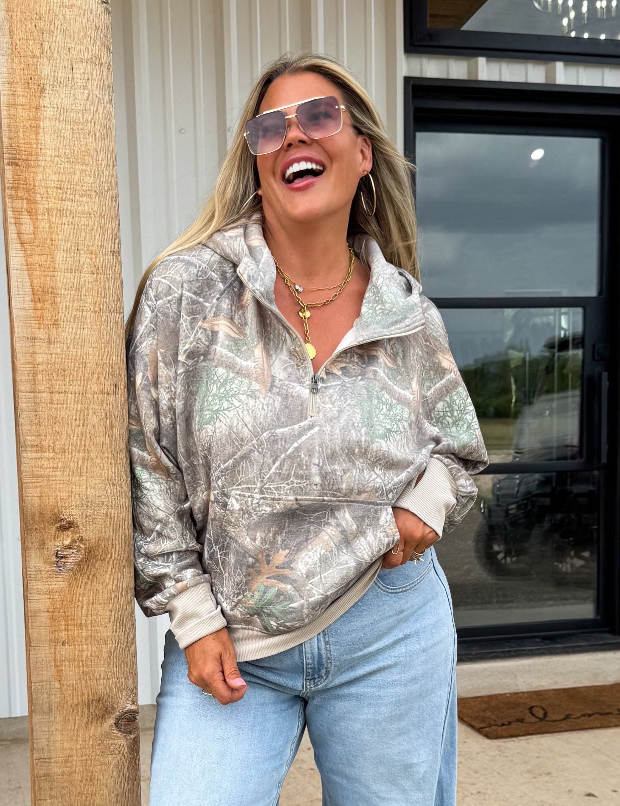 Camo Pullover
