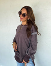 Load image into Gallery viewer, Classic Crew Pullover - Chocolate Mousse *Preorder ETA Ship 10/5*
