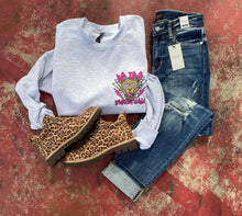 Load image into Gallery viewer, Def Tired Wrestling Mama Crew or Tee
