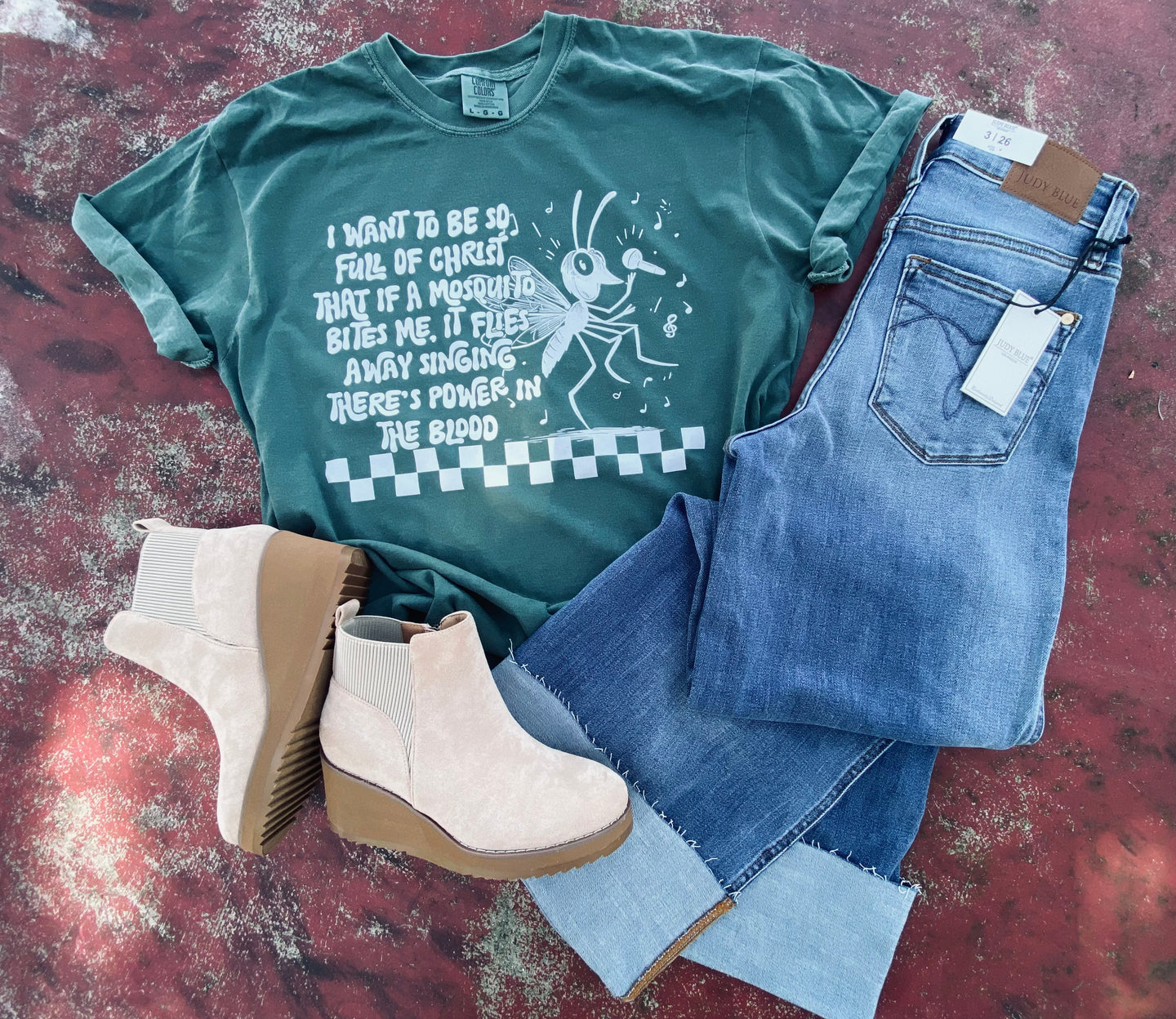 Power In The Blood Tee