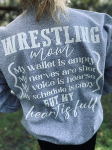 Wrestling Mom Crew *Front & Back Design*