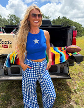 Load image into Gallery viewer, Game Day Pants - Royal Check
