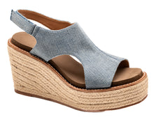 Load image into Gallery viewer, Corky’s Freddie Denim Wedge
