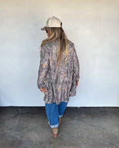 Woodland Camo Lola Cardigan *PreOrder ETA Ship 11/10*