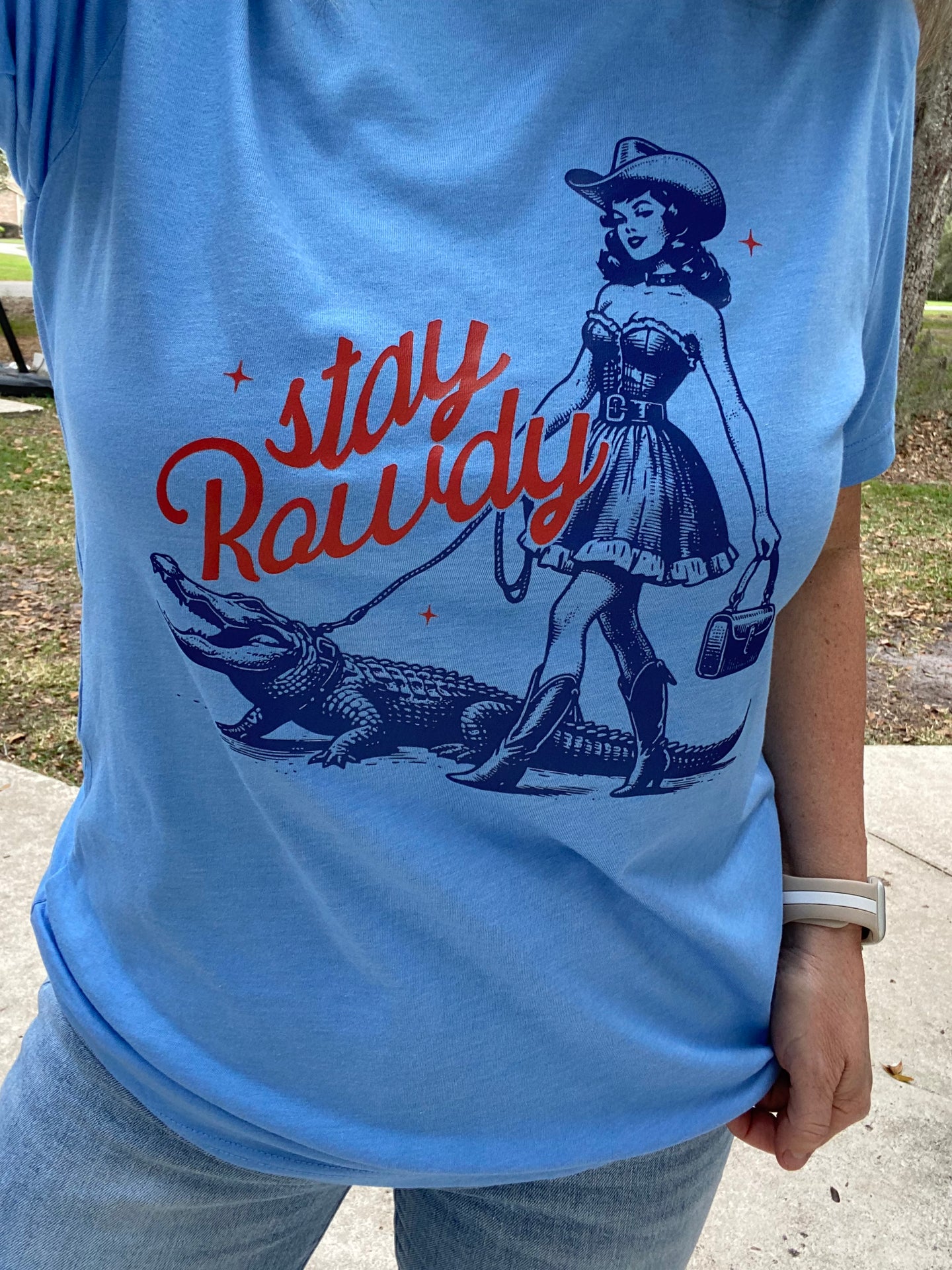 Stay Rowdy Tee