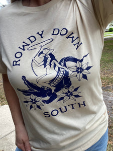 Rowdy Down South Tee