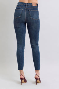 Tummy Control Step Hem Judy Blue Jeans