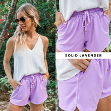 Load image into Gallery viewer, Solid Lavender Everyday Shorts *PreOrder ETA Ship 3/5*
