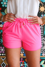 Load image into Gallery viewer, Solid Neon Pink Everyday Shorts *PreOrder ETA Ship 3/5*
