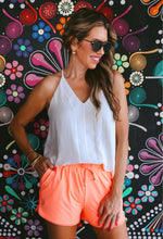 Load image into Gallery viewer, Solid Neon Coral Everyday Shorts *PreOrder ETA Ship 3/5*
