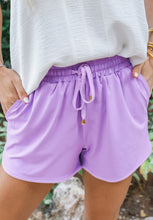 Load image into Gallery viewer, Solid Lavender Everyday Shorts *PreOrder ETA Ship 3/5*
