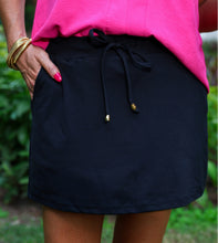 Load image into Gallery viewer, After Dark Black Skort *PreOrder ETA Ship 3/5*
