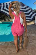 Load image into Gallery viewer, Cozy Romper in Coral or Black
